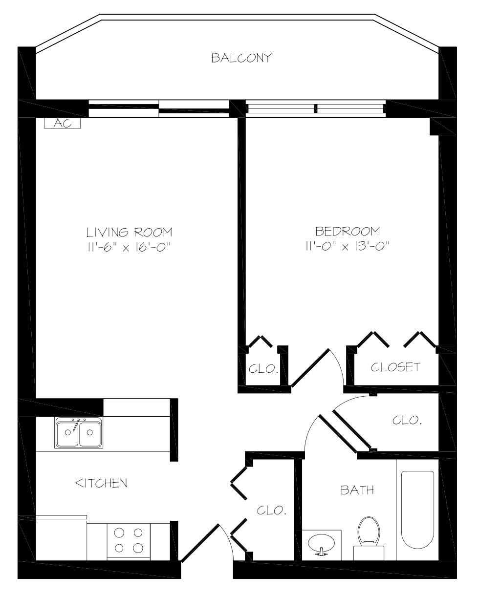 Judson Park 1 bedroom deluxe