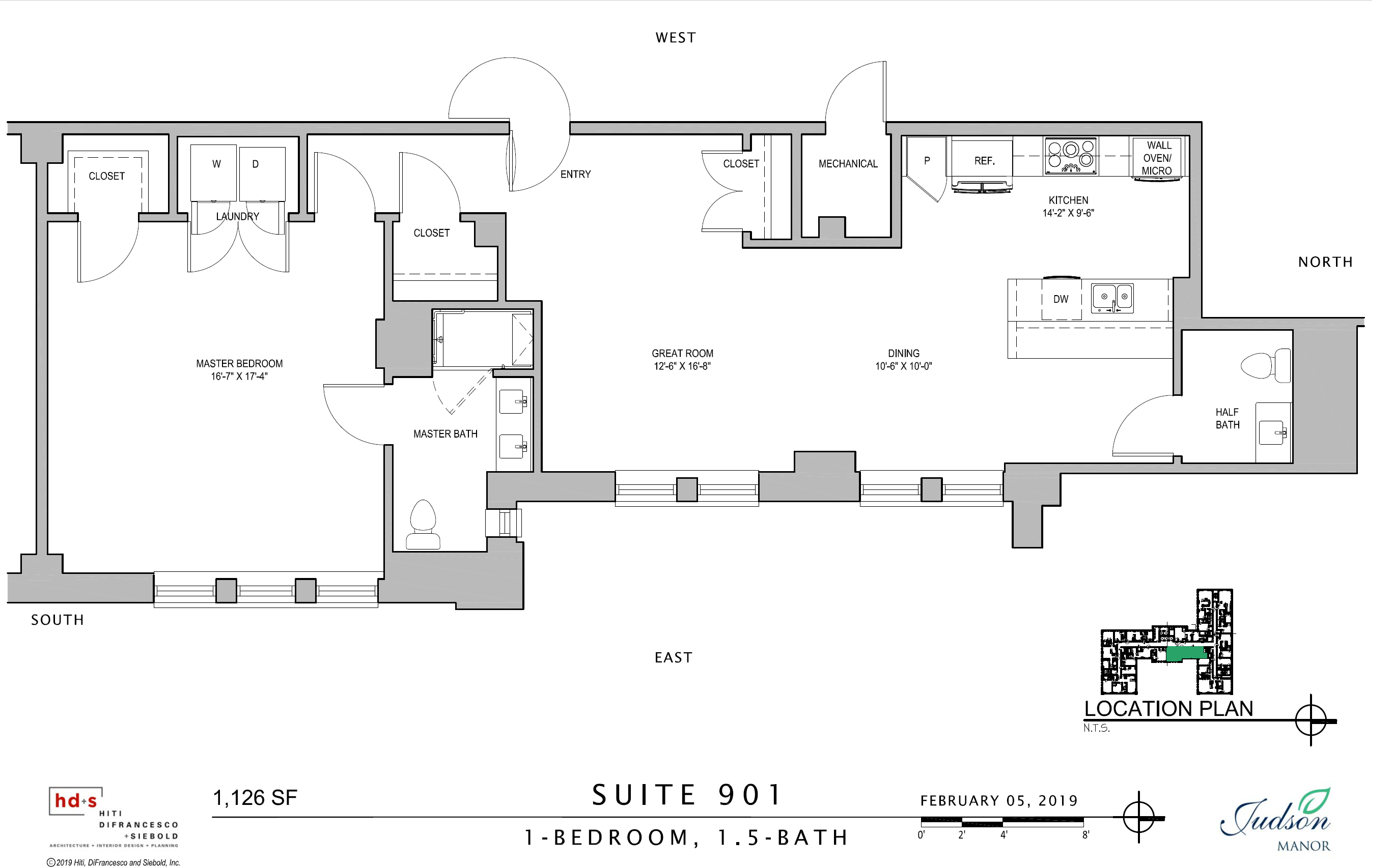 Suite 901 floor plan