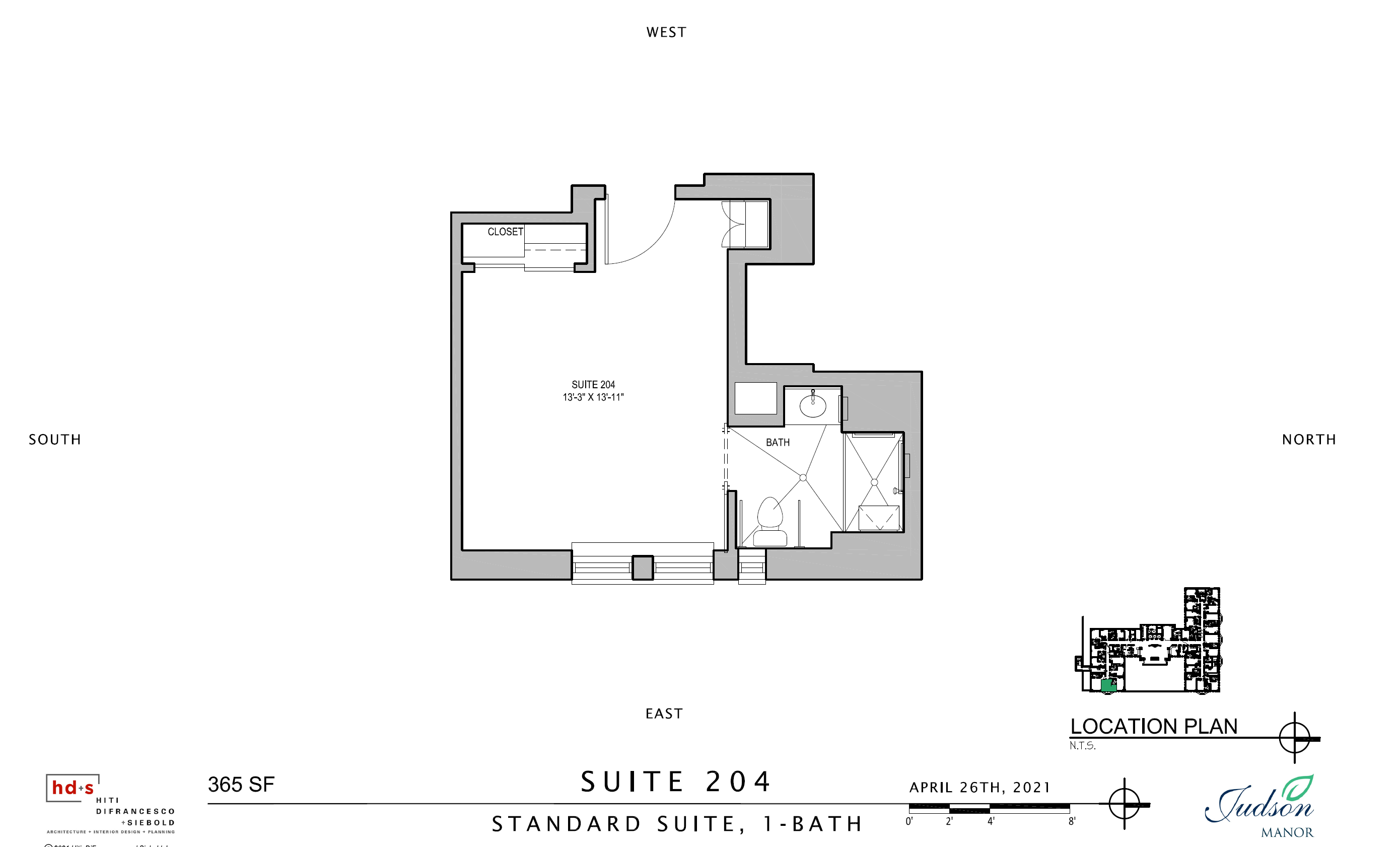 Suite 204 floor plan