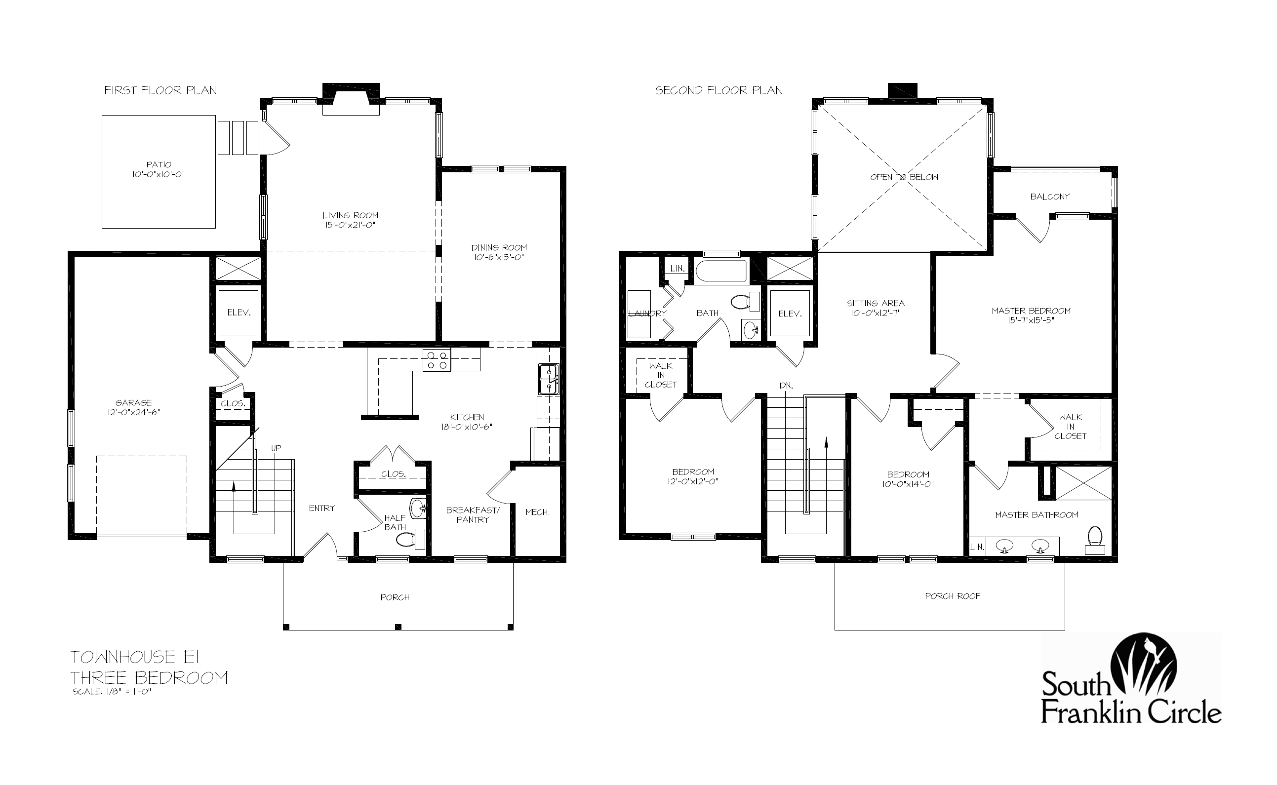 SFC townhouse floorplan